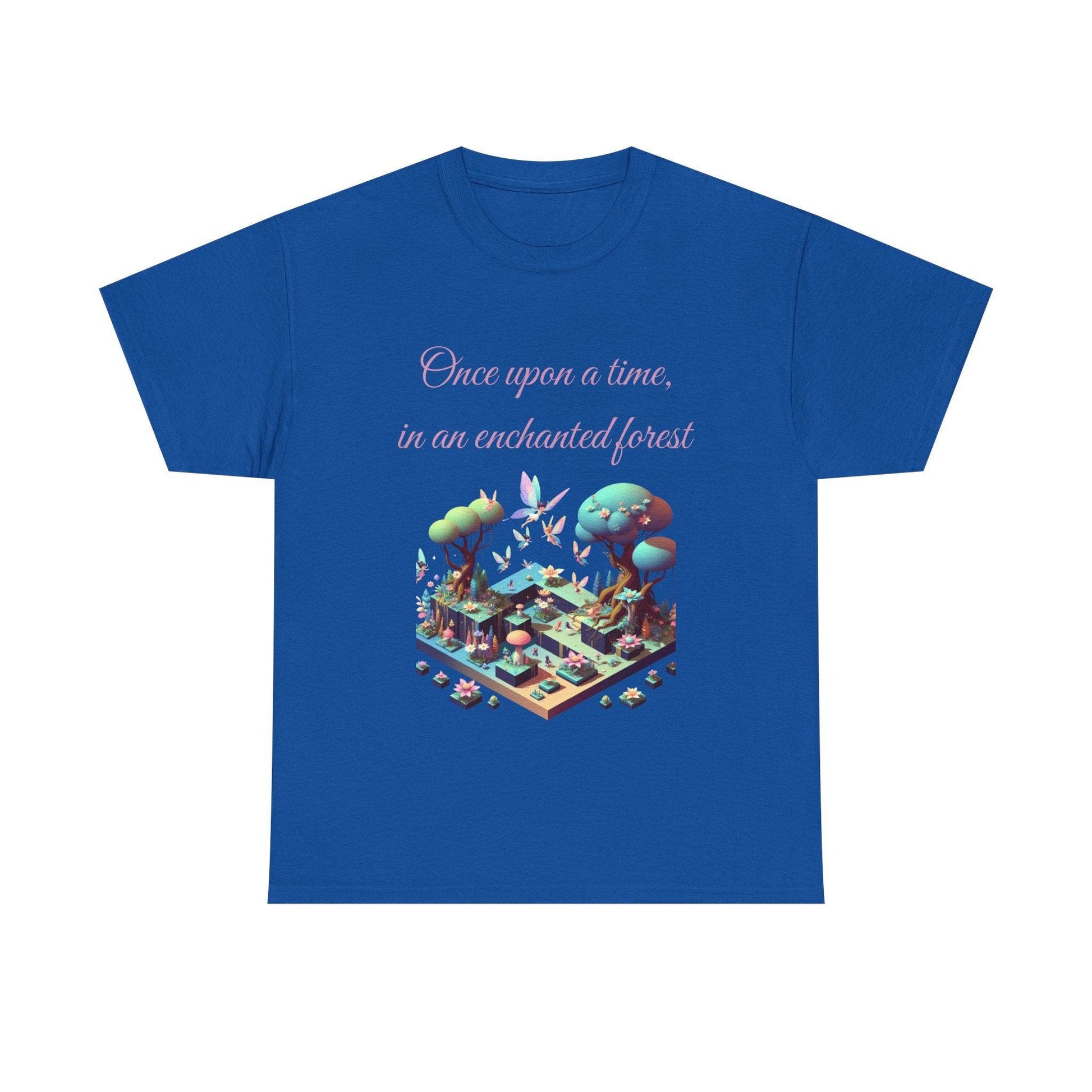 Enchanted Forest - Unisex Heavy Cotton Tee for Book Lovers - The Dreamer's Bookshop.