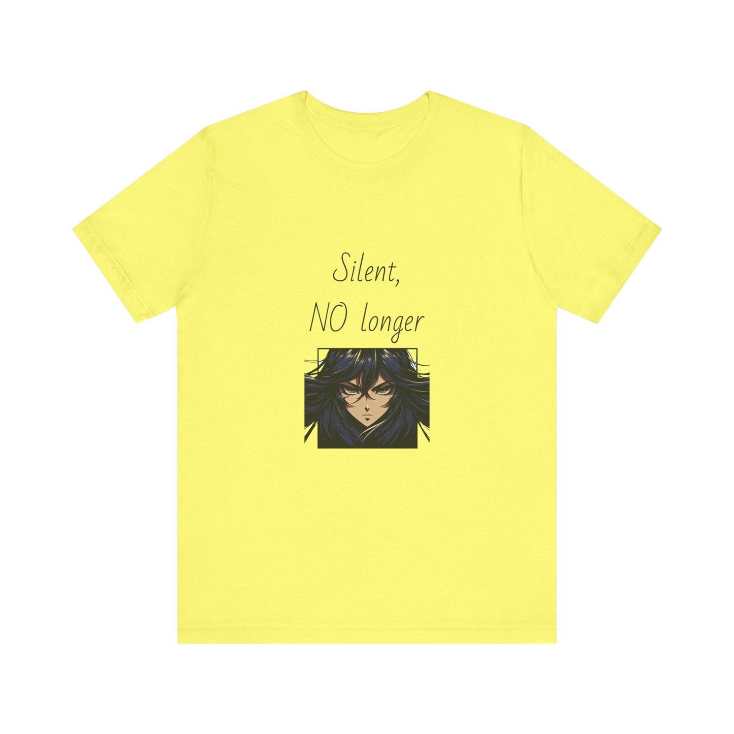 Fierce Survivor Unisex Short Sleeve Tee - Silent, NO longer - The Dreamer's Bookshop.