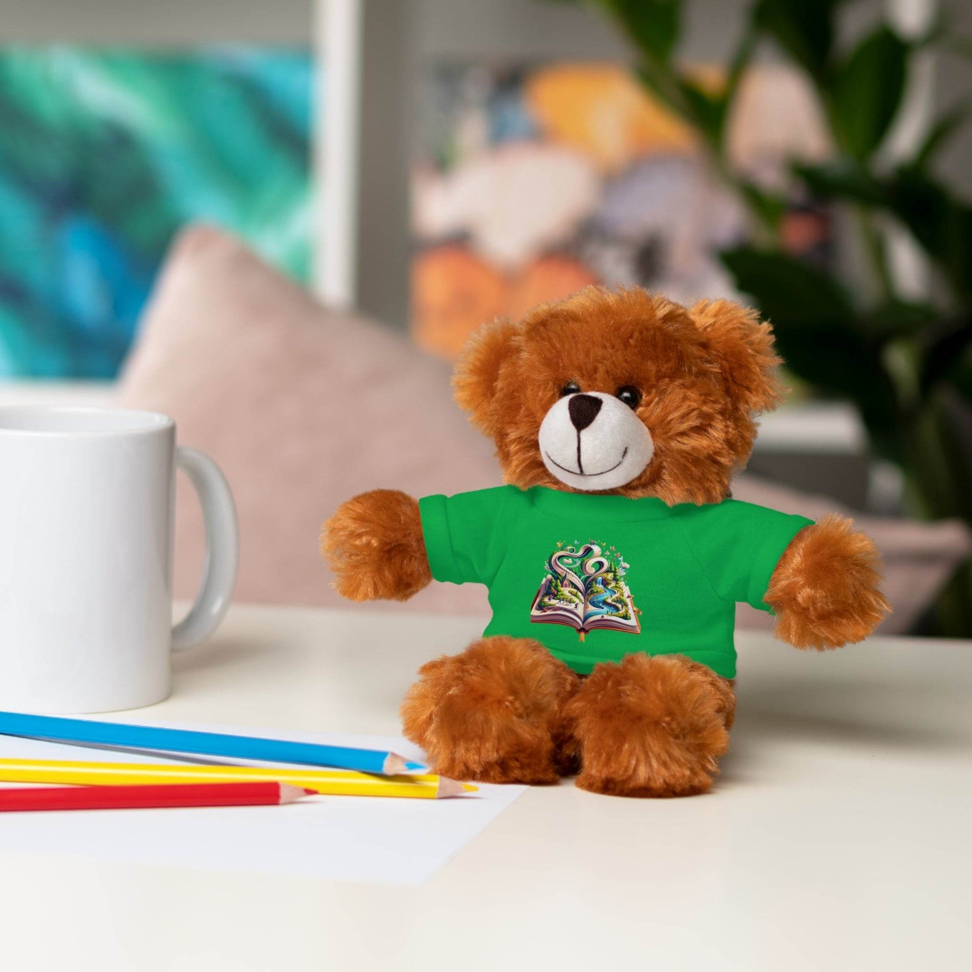 Personalized Stuffed Animal with Tee - Perfect Gift for Kids and Baby Showers - The Dreamer's Bookshop.