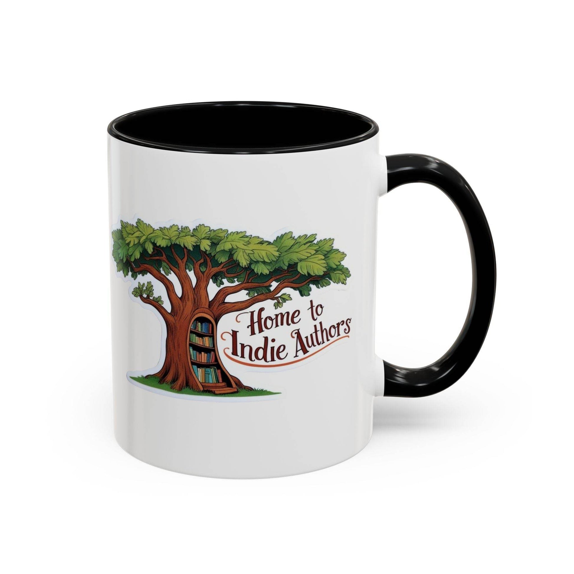 Home to Indie Authors Accent Coffee Mug - Perfect Gift for Writers & Book Lovers - The Dreamer's Bookshop.