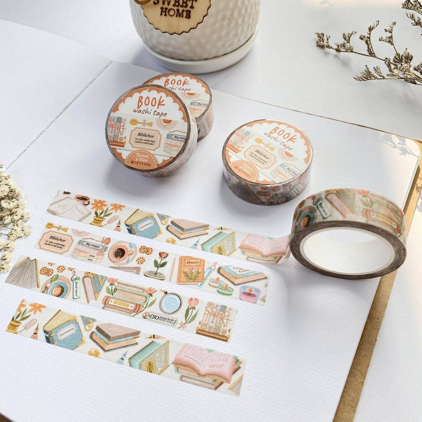 LETTOOn - Washi Tape - Boek - The Dreamer's Bookshop.