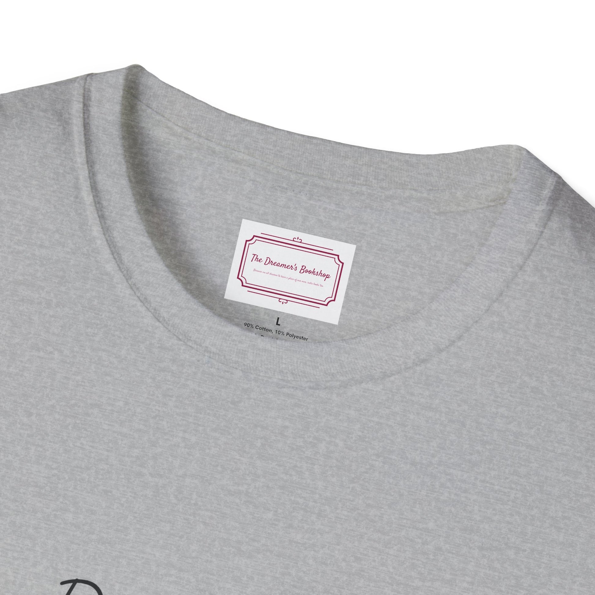 Inspirational Unisex Softstyle T-Shirt - "Damaged, NOT broken" - The Dreamer's Bookshop.