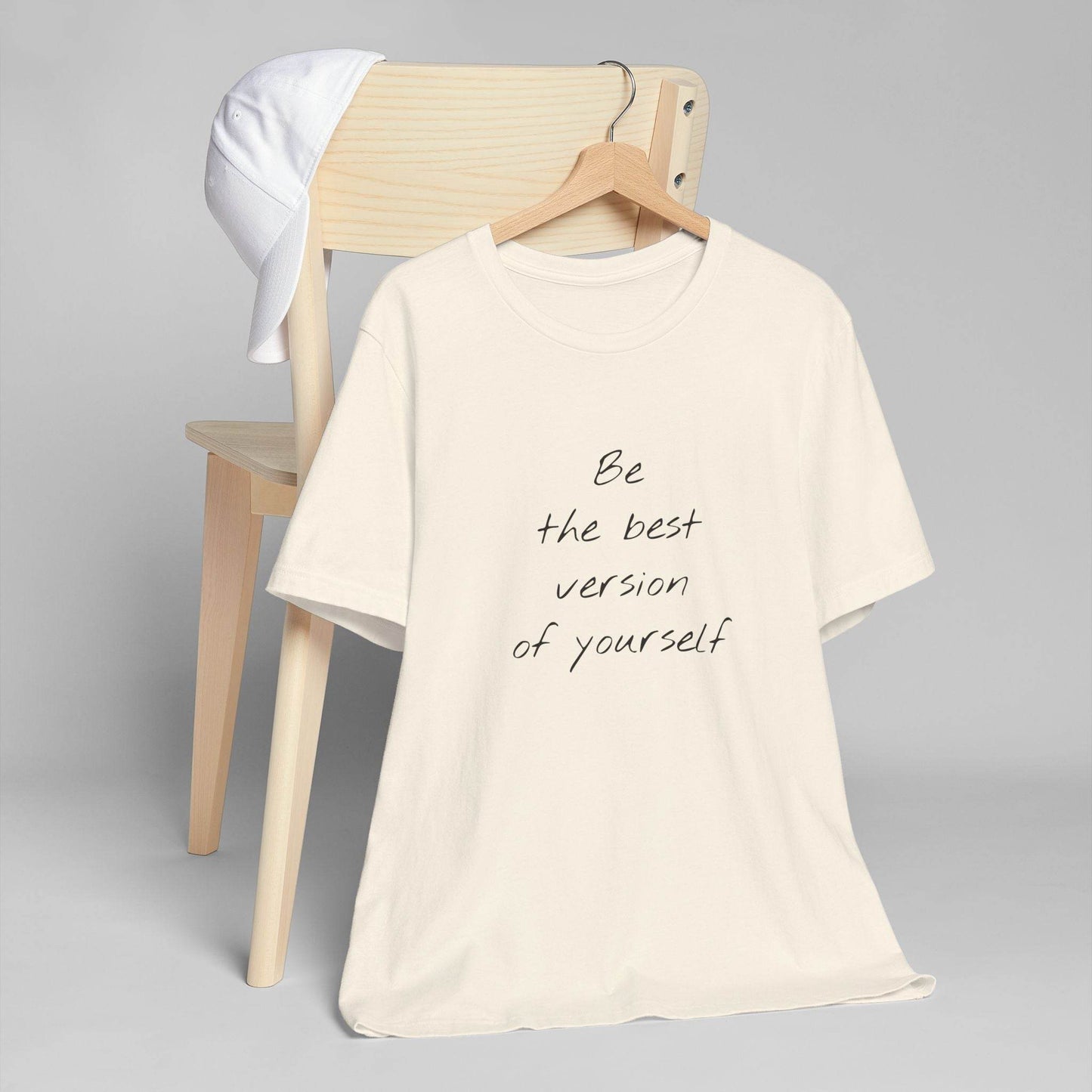 Inspirational Unisex Jersey T-Shirt - Be The Best Vibe - The Dreamer's Bookshop.