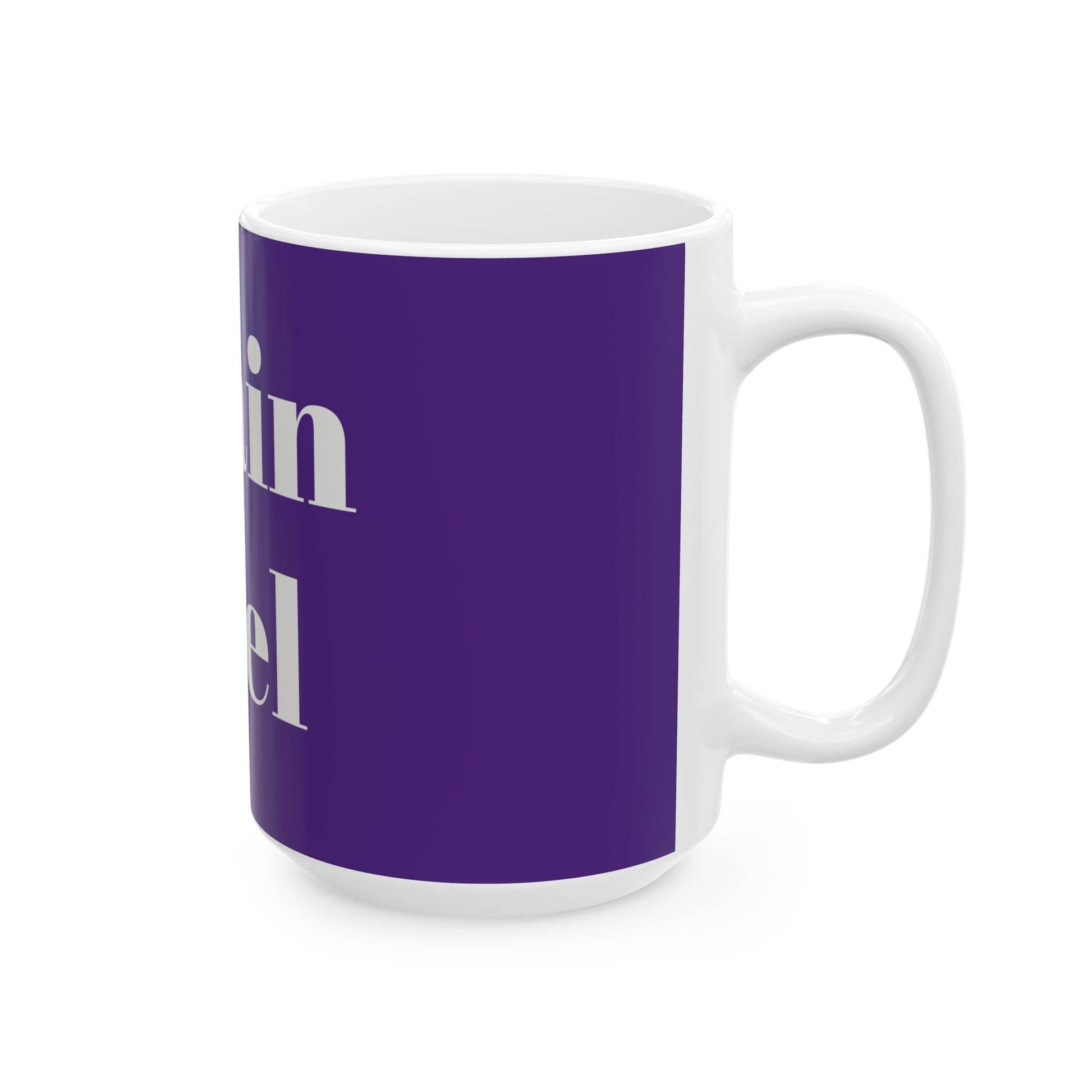 Brain Fuel Ceramic Mug - 11oz & 15oz Coffee Cup for Motivation and Inspiration - The Dreamer's Bookshop.