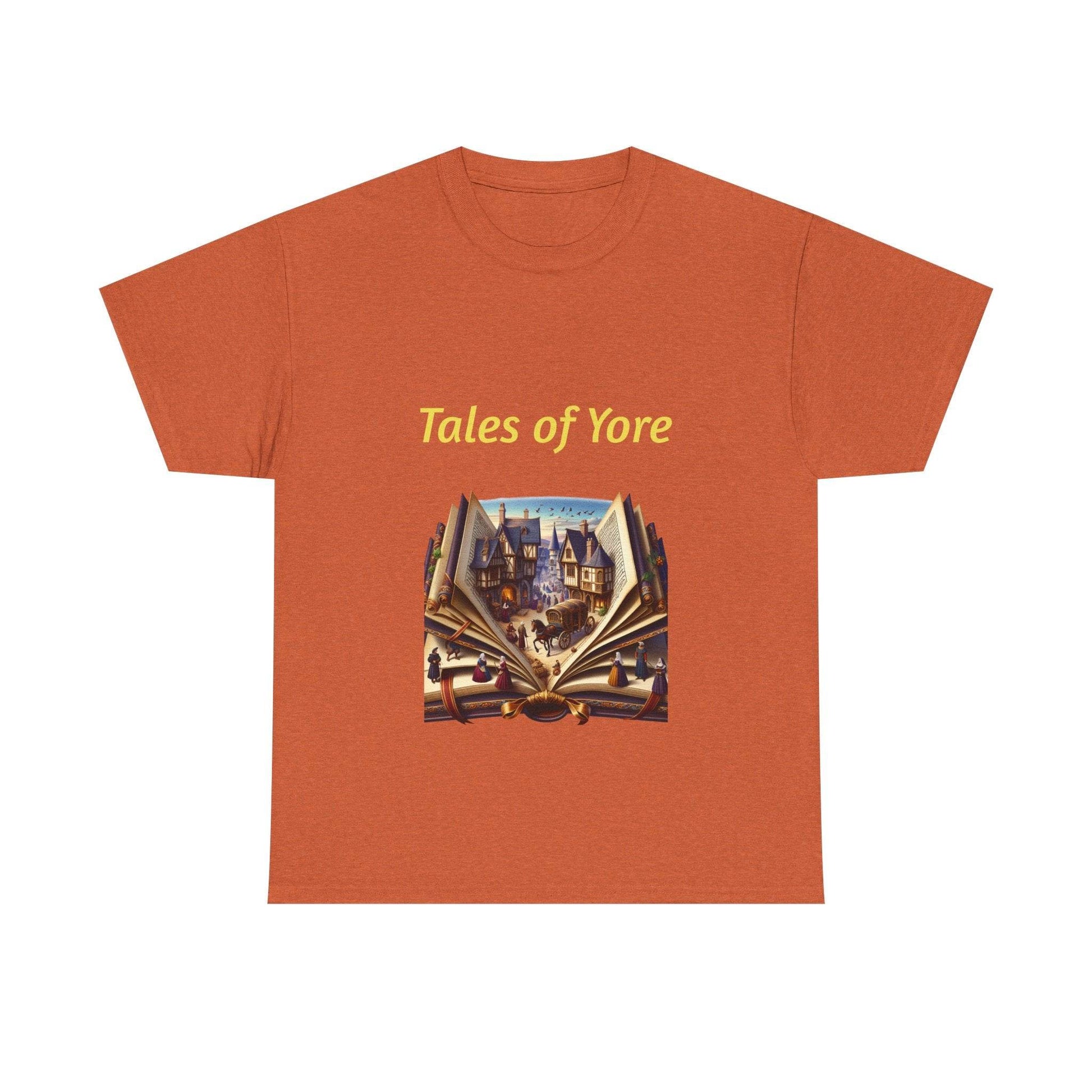 Tales of Yore - Unisex Heavy Cotton Tee - Historical Books - The Dreamer's Bookshop.