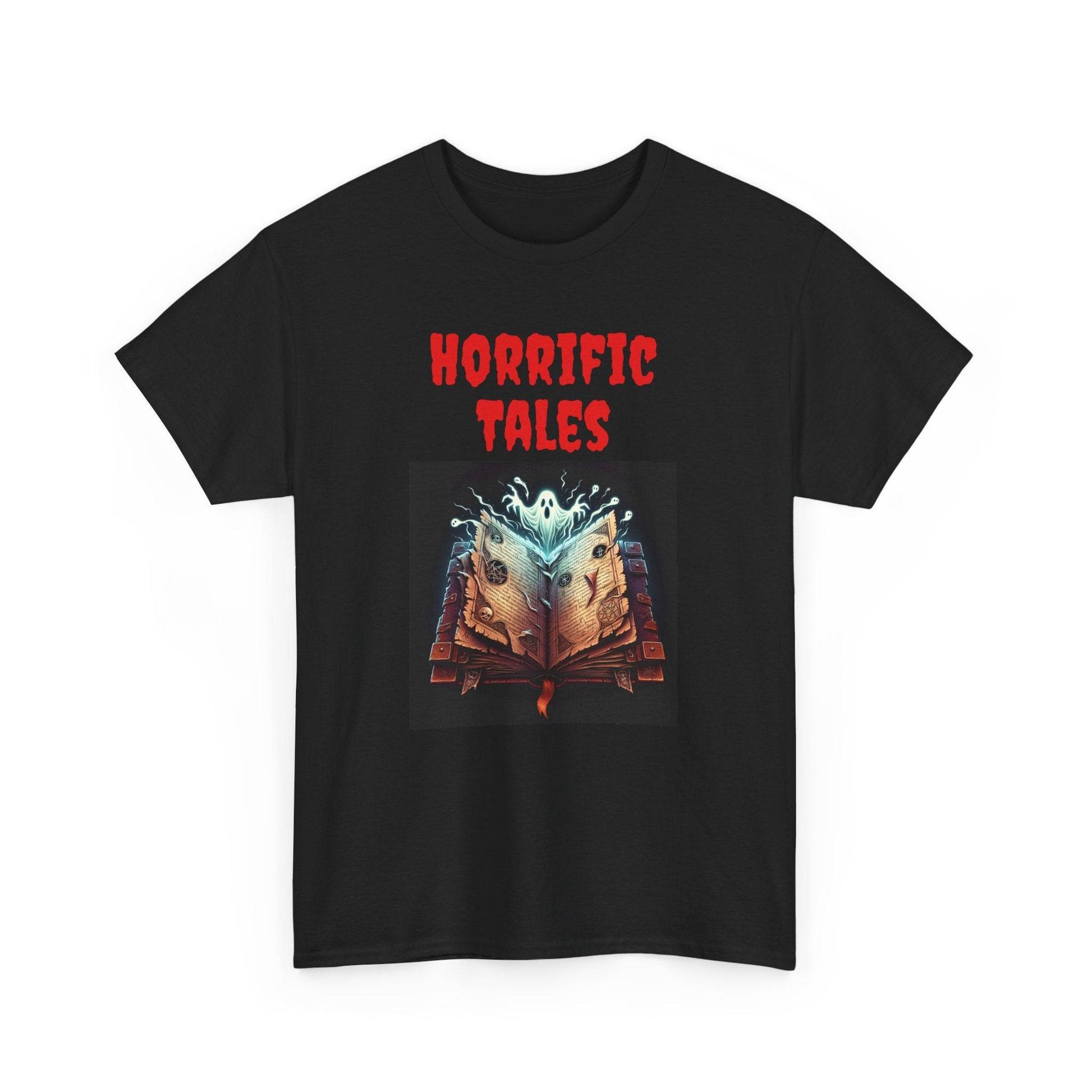 Horrific Tales - A Unisex Heavy Cotton Tee - Perfect Gift for Book Lovers - The Dreamer's Bookshop.