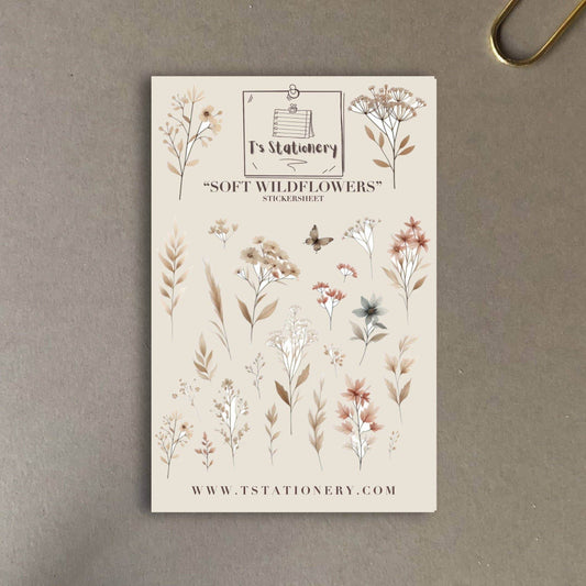 T's Stationery - „Zachte wilde bloemen” - The Dreamer's Bookshop.