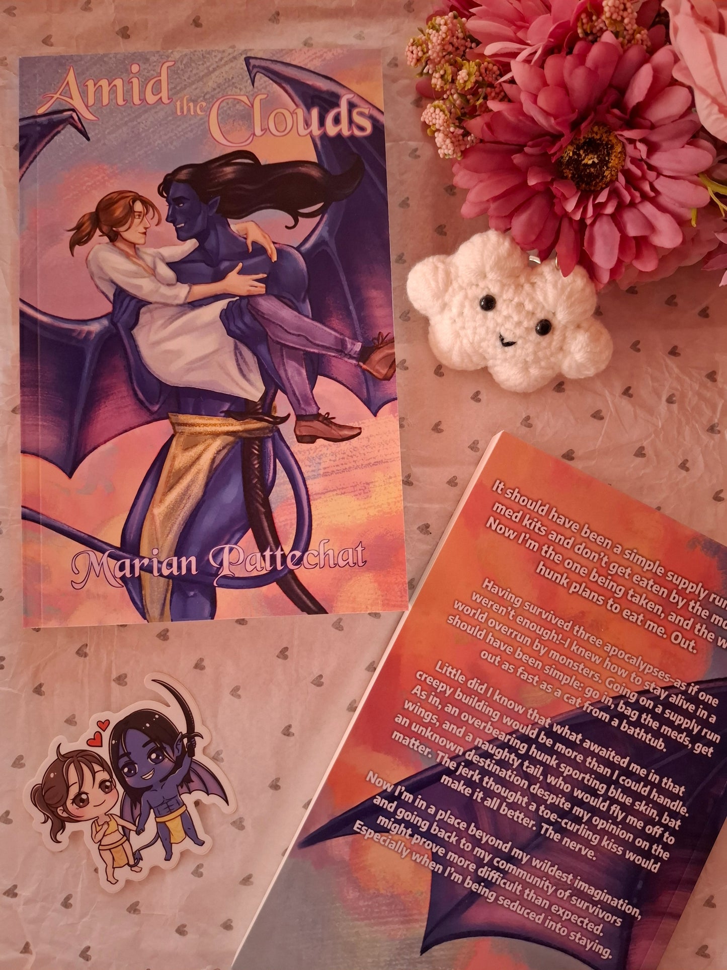 Amid the Clouds: A Fantasy Monster Romance (Brave New World) · Marian Pattechat ✦ Indie Paperback