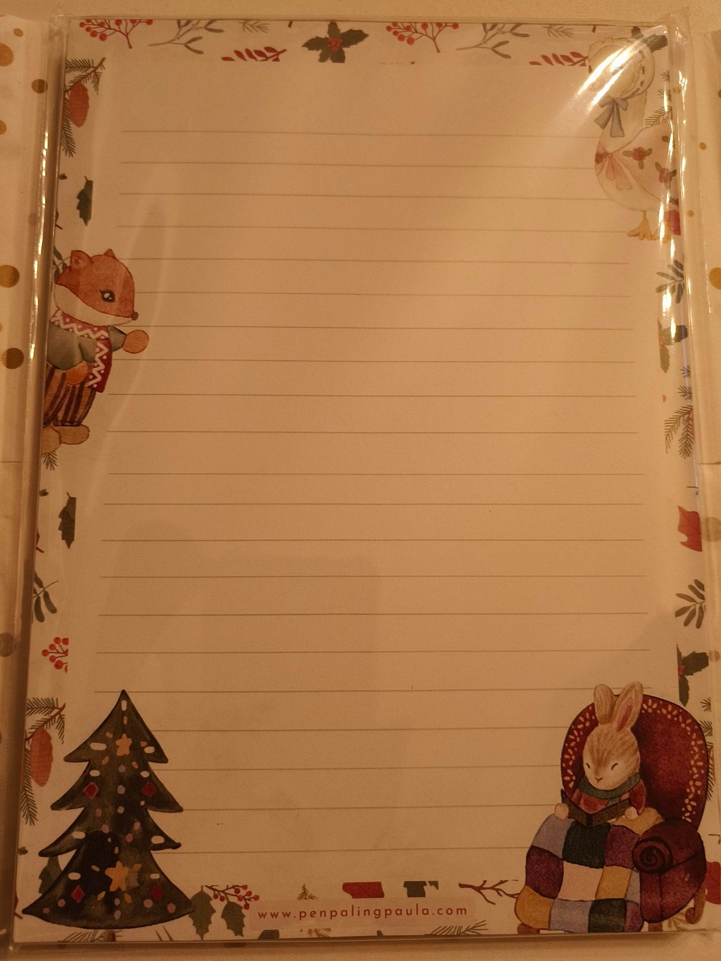 Penpaling Paula - Kerstdieren - Letterblok - The Dreamer's Bookshop.