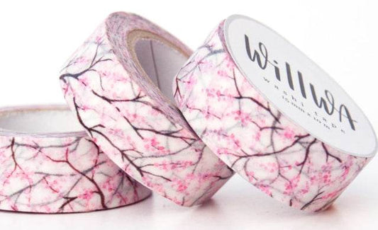 Willwa - Cherry Blossoms - Washi Tape - The Dreamer's Bookshop.