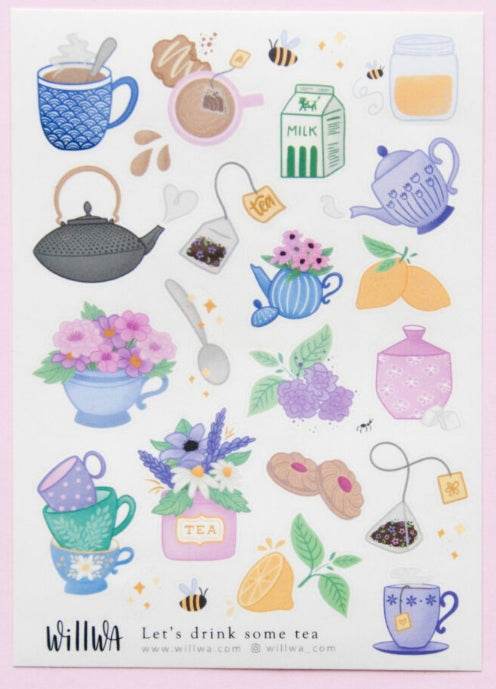 Willwa - Let’s Drink Some Tea - The Dreamer's Bookshop.