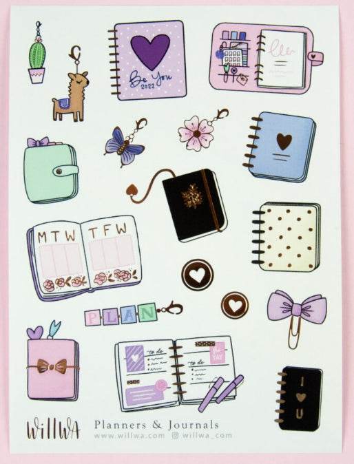 Willwa - Planners & Journals - The Dreamer's Bookshop.