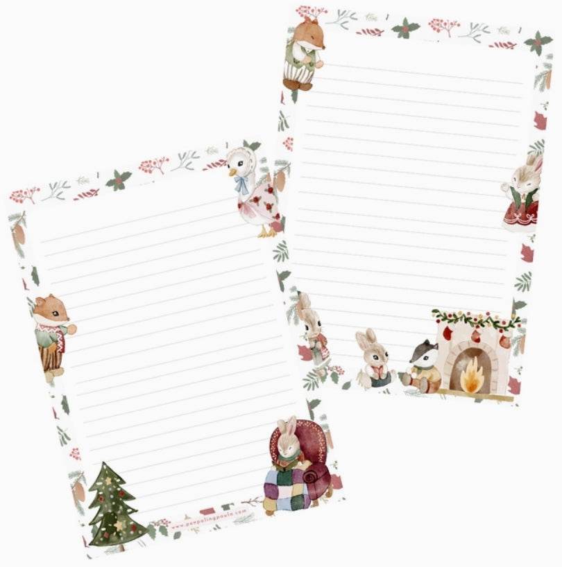 Penpaling Paula - Kerstdieren - Letterblok - The Dreamer's Bookshop.