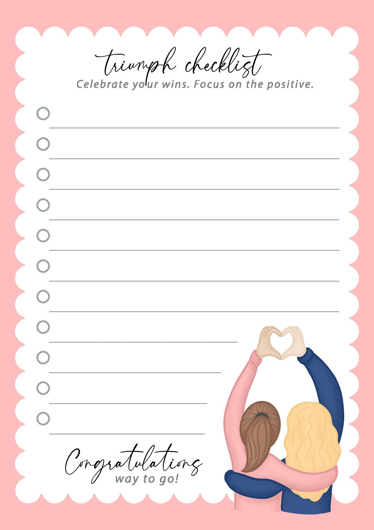 The Dreamer's Bookshop "Notepad" Celebrate Your Wins - The Dreamer's Bookshop.