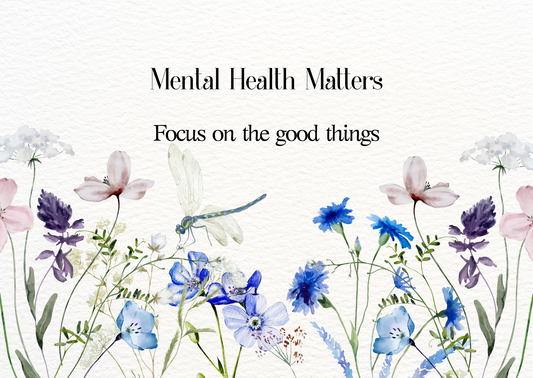 The Dreamer's Bookshop "Good Things" Mental Health Matters Card - The Dreamer's Bookshop.