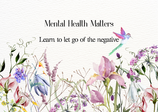 The Dreamer's Bookshop "Let Go" Mental Health Matters Card - The Dreamer's Bookshop.
