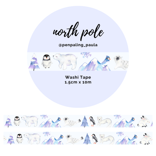 Penpaling Paula - Noordpool - Washi Tape - The Dreamer's Bookshop.