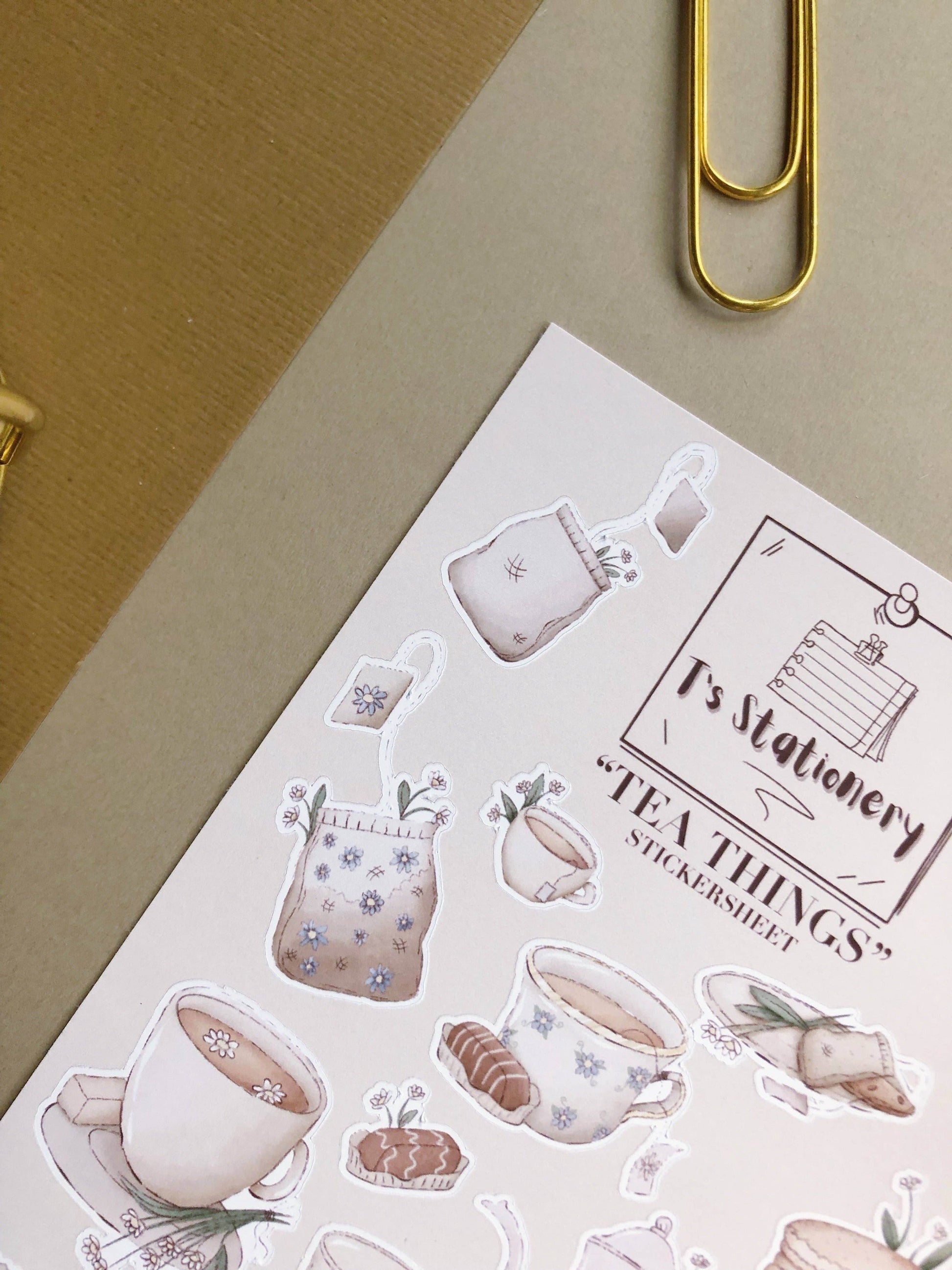 T's Stationery - „Theedingen” - The Dreamer's Bookshop.