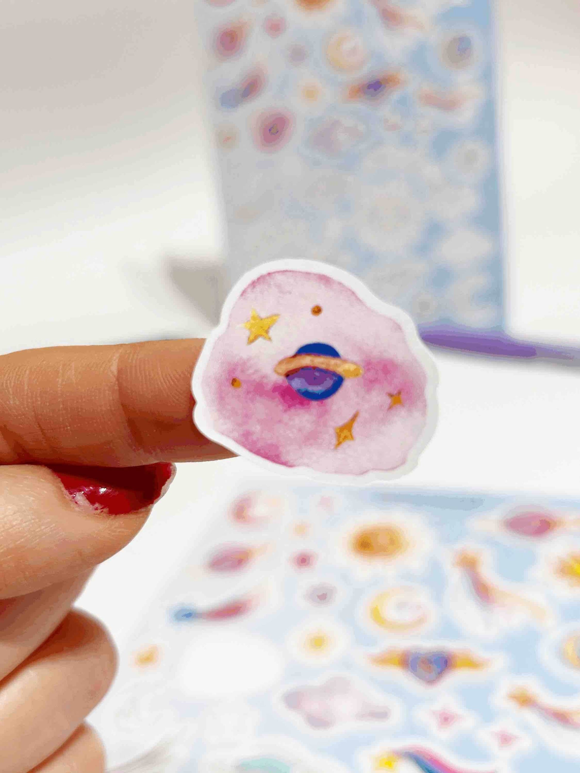 Very Wonder di Chiara Veri - Stickers - Galaxy - The Dreamer's Bookshop.