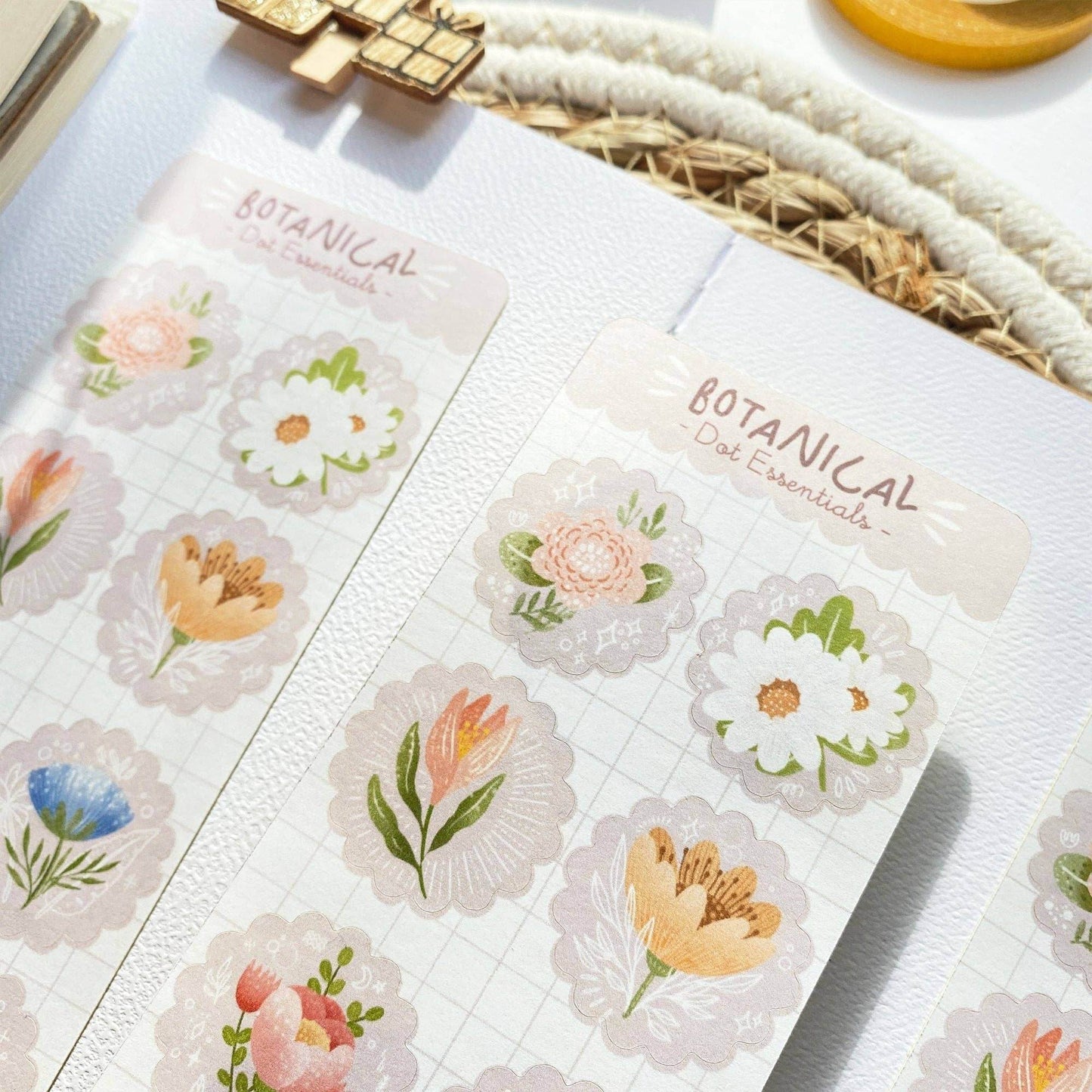 LETTOOn - Stickervel - Botanisch - The Dreamer's Bookshop.