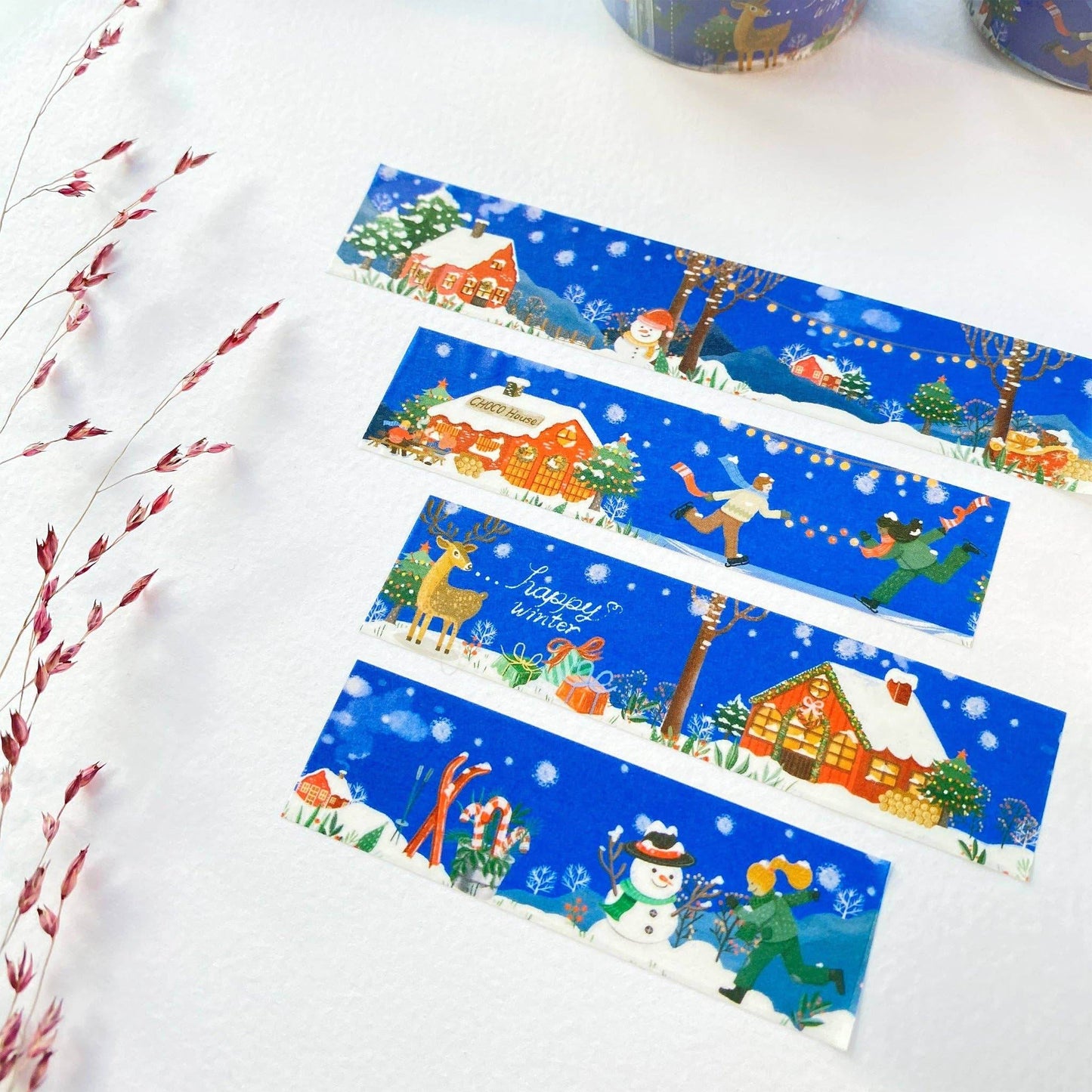 LETTOOn - Washi-tape - Gezellige Winter - The Dreamer's Bookshop.