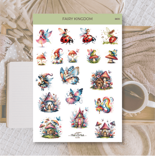 Plan & Plot Studio - Sprookjesrijk - stickers - The Dreamer's Bookshop.