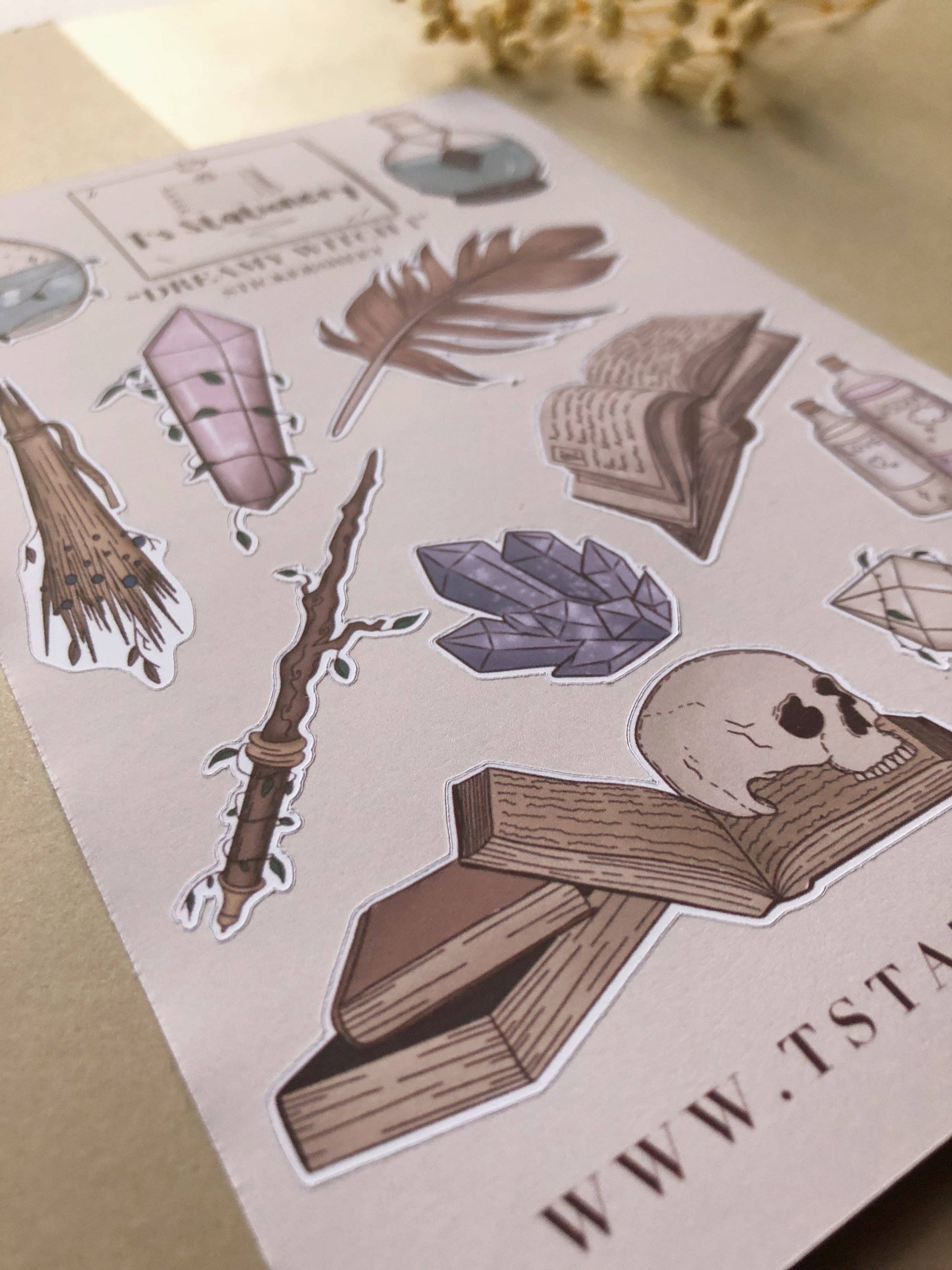 T's Stationery - „Dromerige heks 1" - The Dreamer's Bookshop.