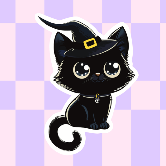 Rebel Yell Design - Sticker voor katten - The Dreamer's Bookshop.