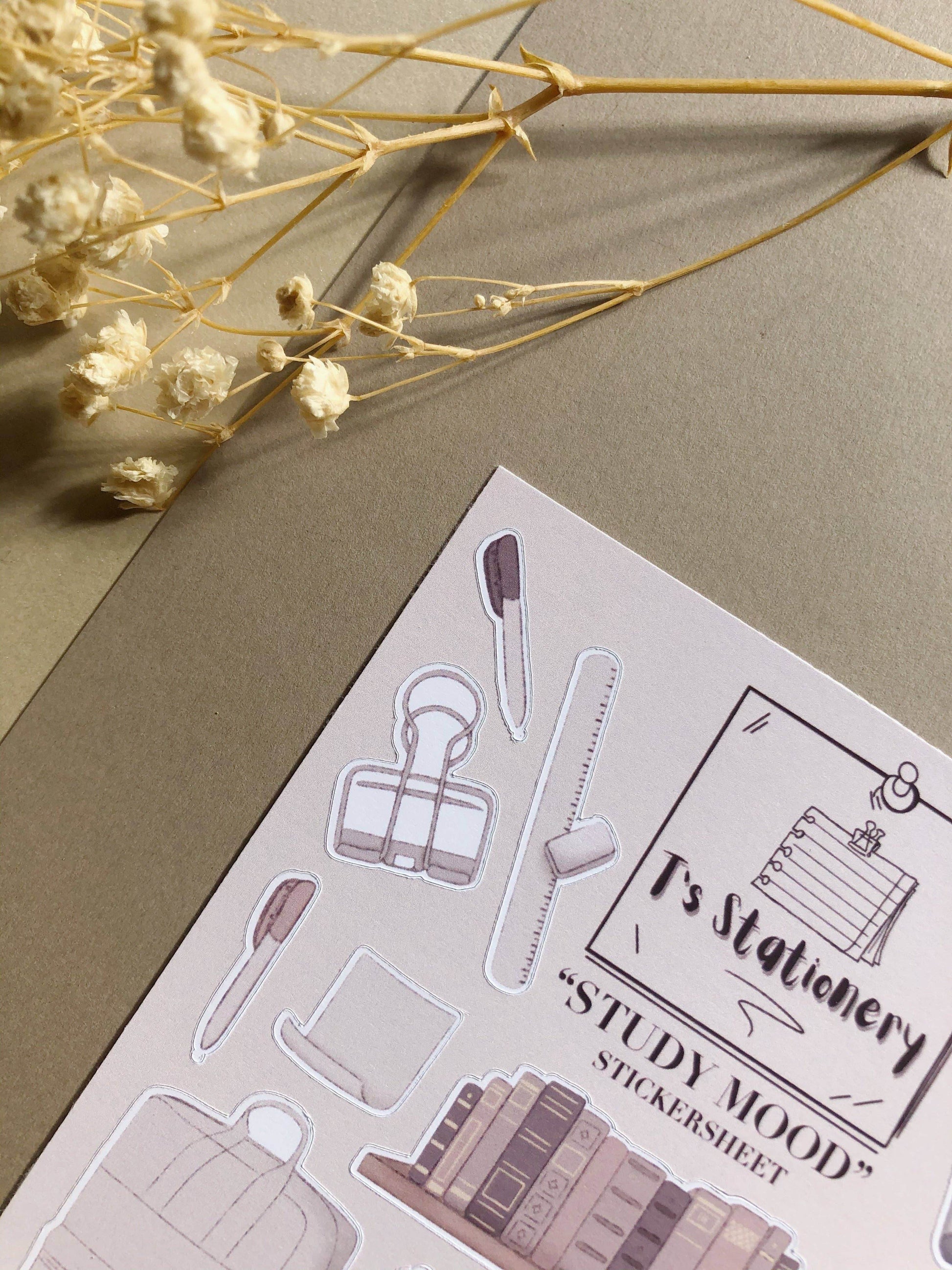 T's Stationery - „Study Mood” - The Dreamer's Bookshop.