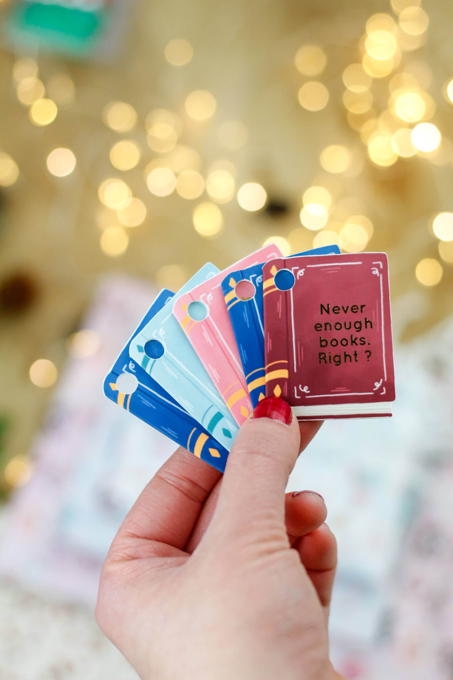 My Sweet Paper Card - Cadeaukaartjes voor boeken - Set van 5 cadeaukaartjes - The Dreamer's Bookshop.