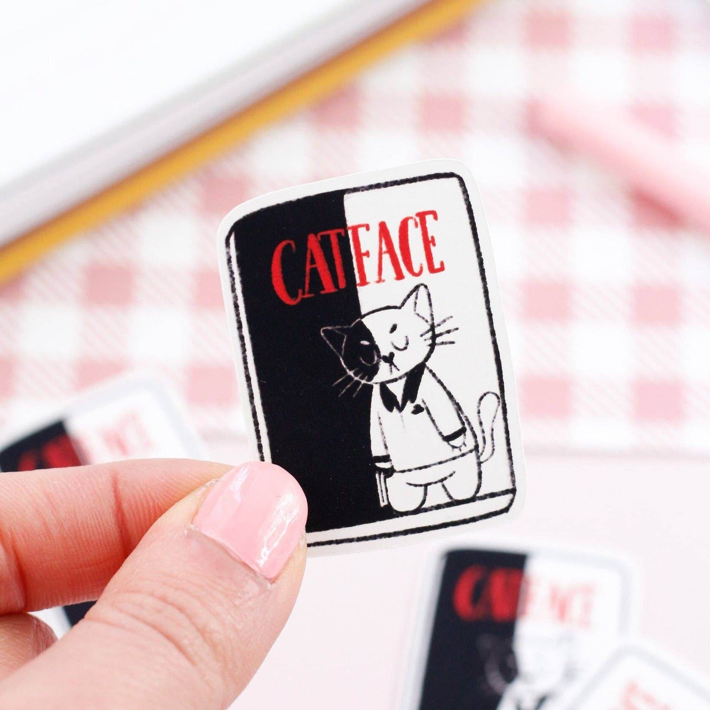 My Sweet Paper Card - Set met filmstickers voor katten - Kattenstickers - The Dreamer's Bookshop.