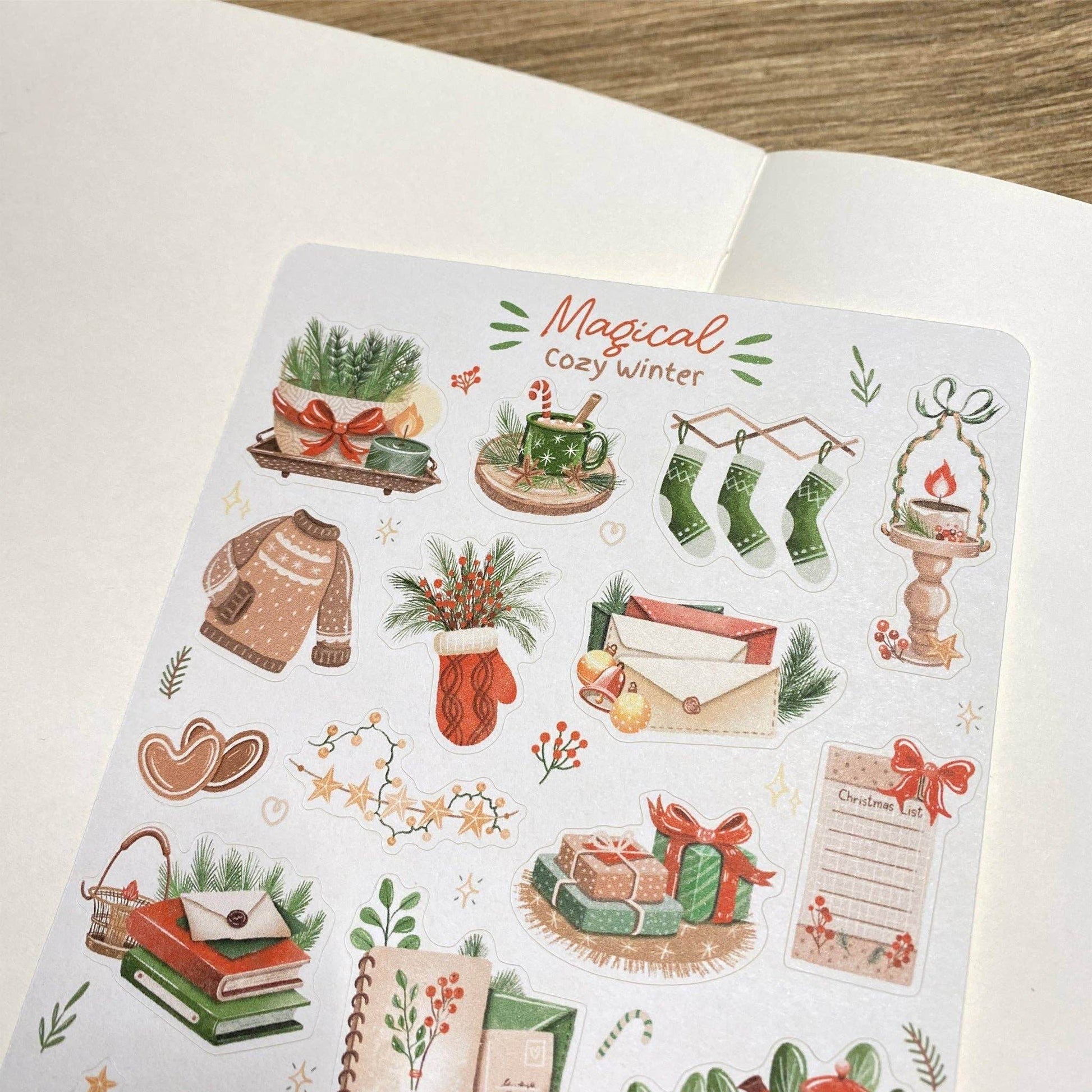 LETTOOn - Stickervel - Magische Gezellige Winter - The Dreamer's Bookshop.