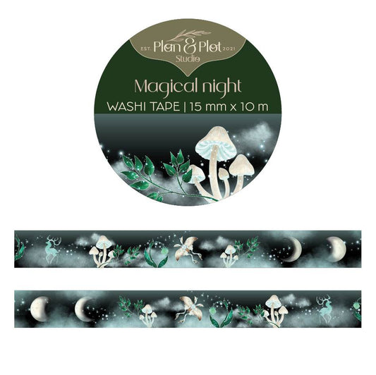 Plan & Plot Studio - Magische avond | Washi tape - The Dreamer's Bookshop.