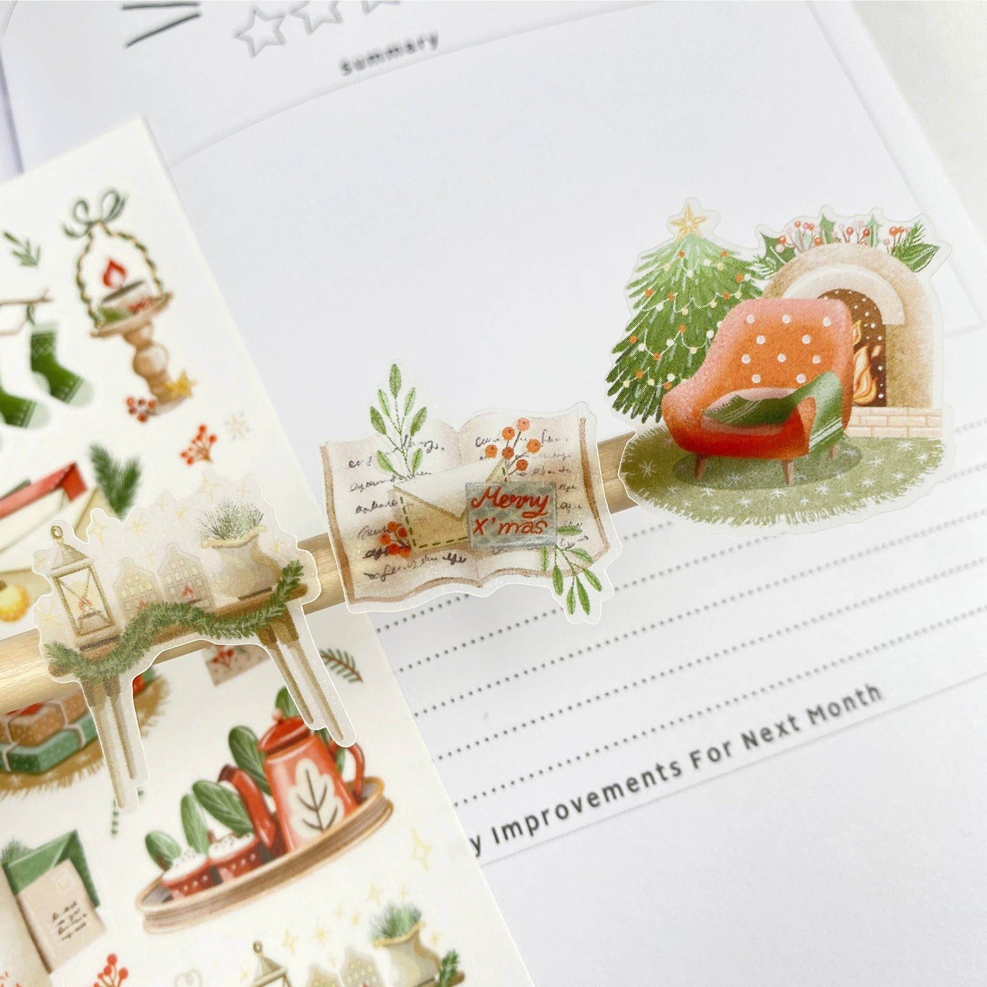 LETTOOn - Stickervel - Magische Gezellige Winter - The Dreamer's Bookshop.