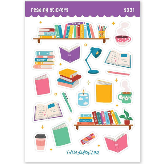 Little Lefty Lou - Leesstickers (S021) - The Dreamer's Bookshop.