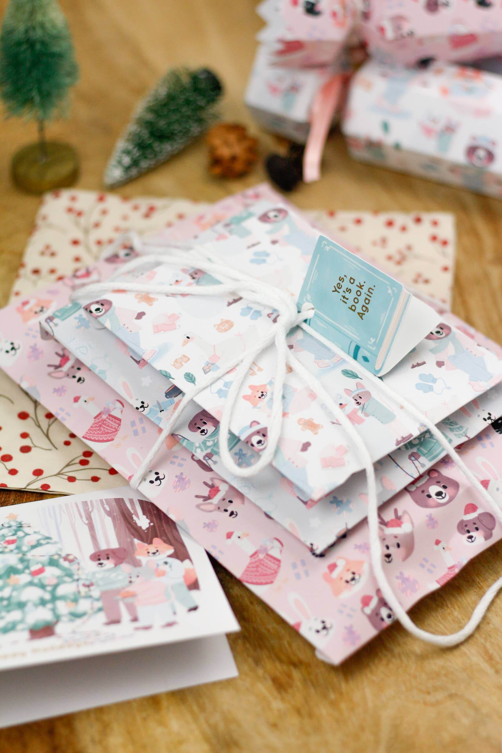 My Sweet Paper Card - Cadeaukaartjes voor boeken - Set van 5 cadeaukaartjes - The Dreamer's Bookshop.