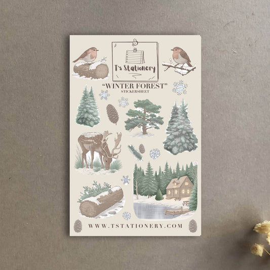 T's Stationery - „Winterbos” - The Dreamer's Bookshop.