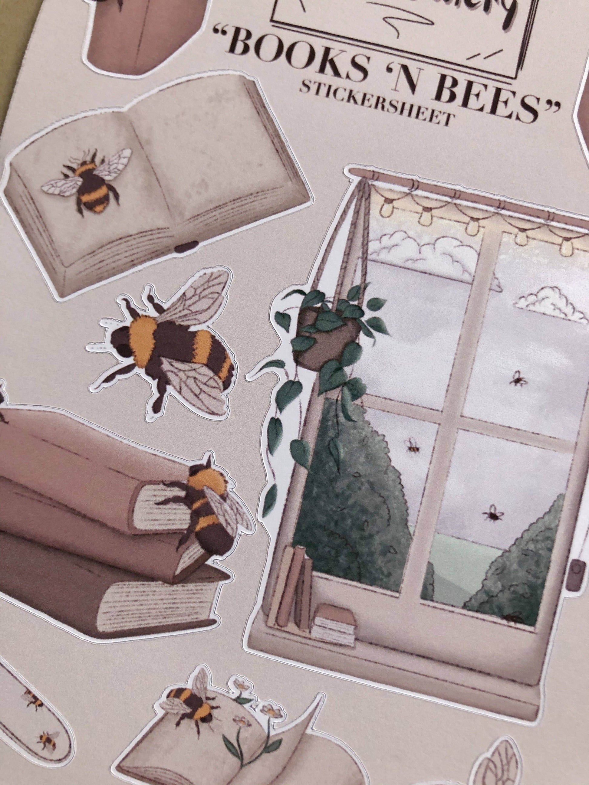 T's Stationery - „Books 'n Bees” - The Dreamer's Bookshop.