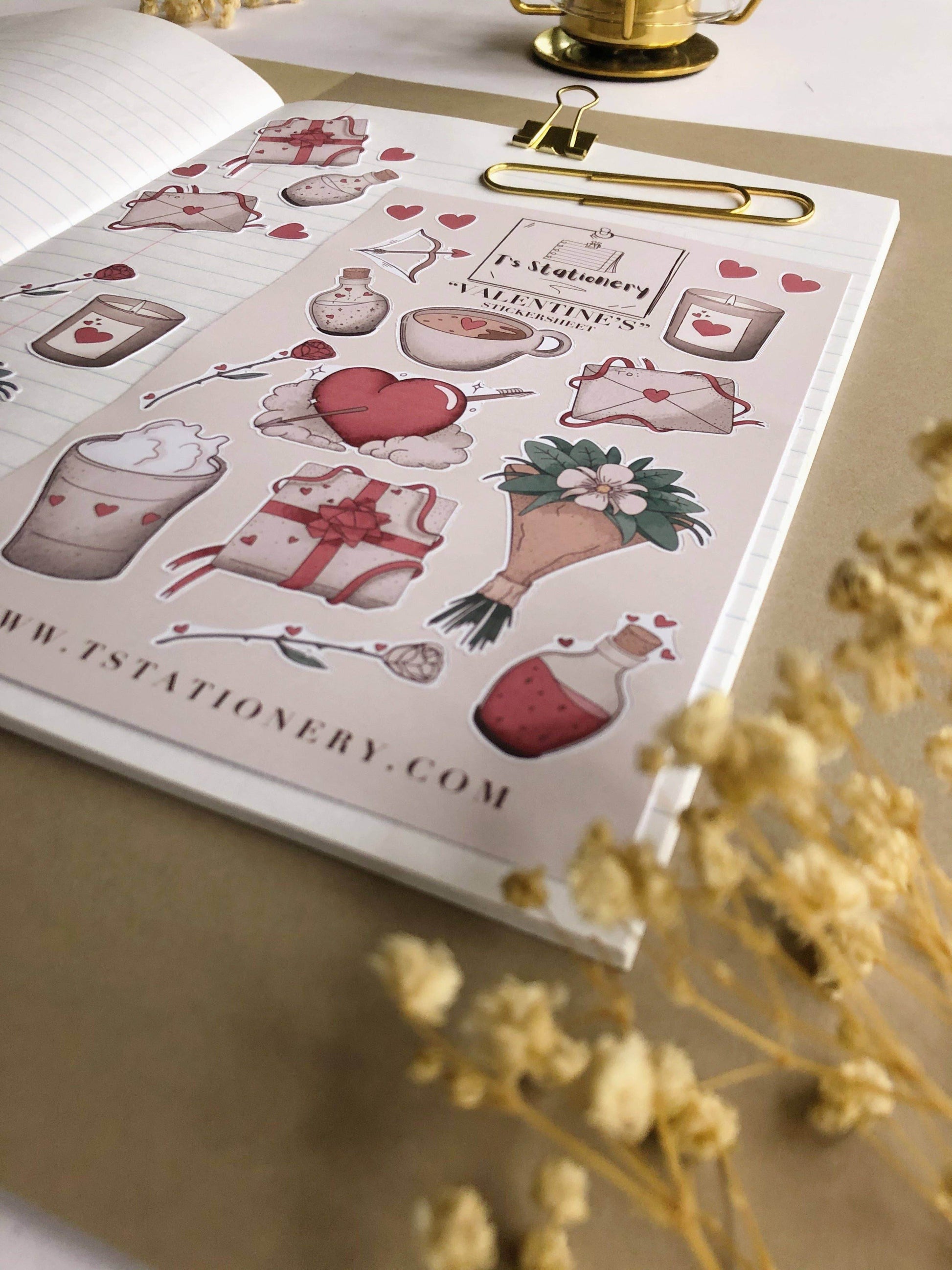 T's Stationery - „Valentijn” - The Dreamer's Bookshop.