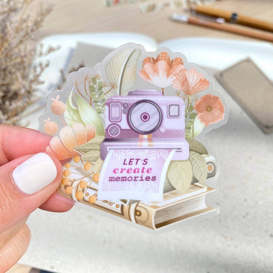 LETTOOn - Heldere Vinylsticker - Laten We Herinneringen Maken - The Dreamer's Bookshop.