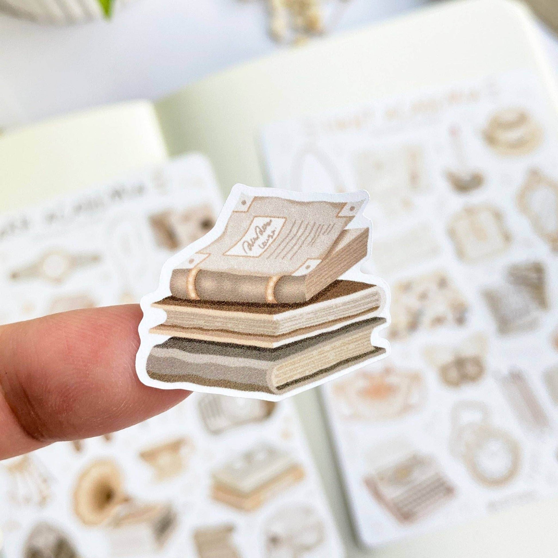 LETTOOn - Stickervel - Dark & Light Academia - The Dreamer's Bookshop.
