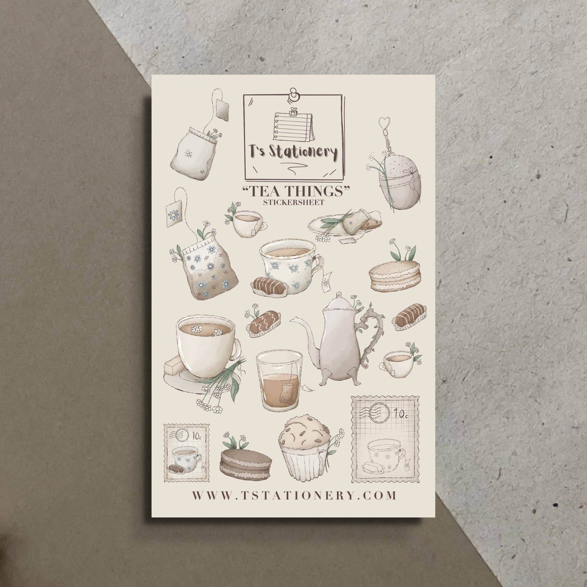 T's Stationery - „Theedingen” - The Dreamer's Bookshop.