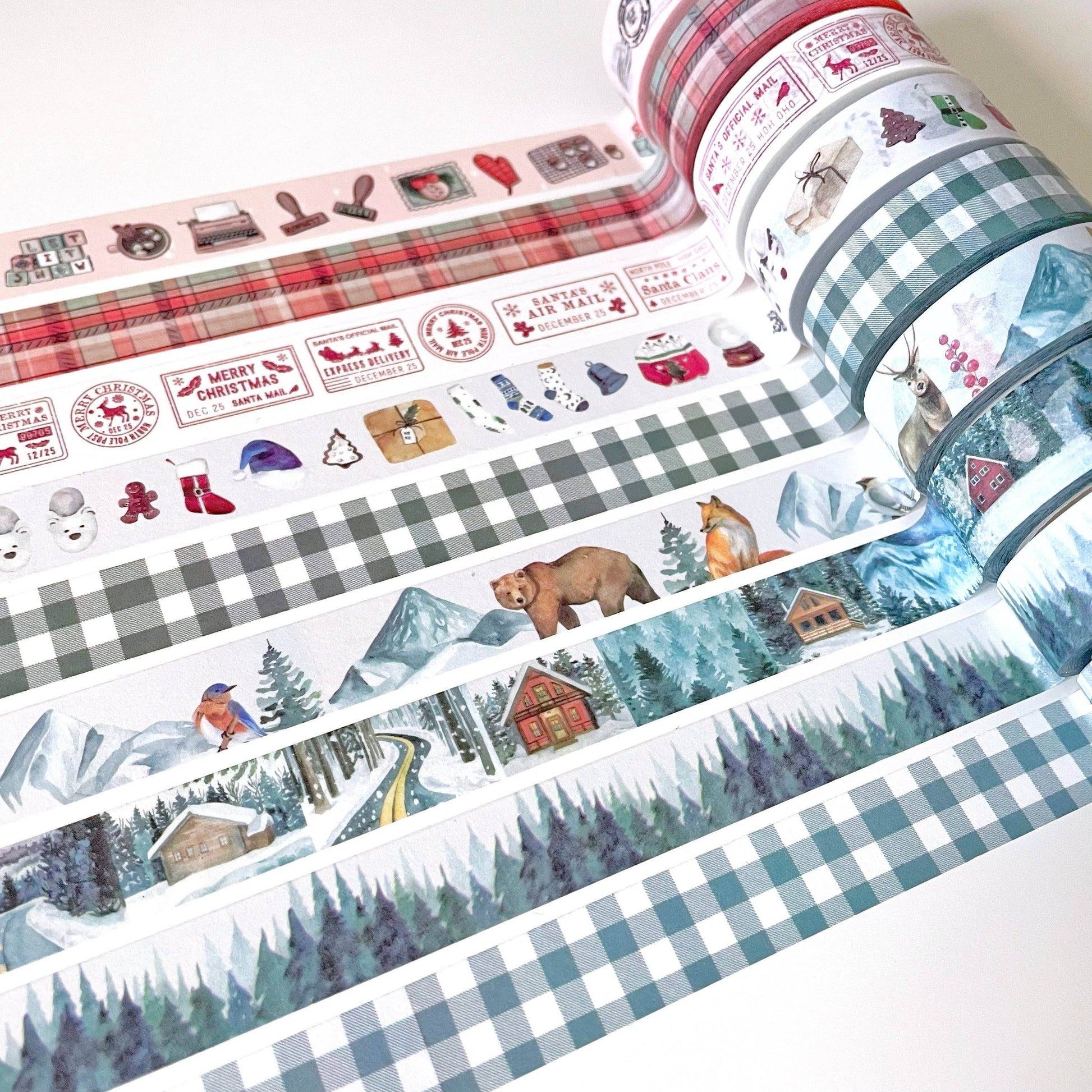 Penpaling Paula - Wilde winter - Washi Tape - The Dreamer's Bookshop.