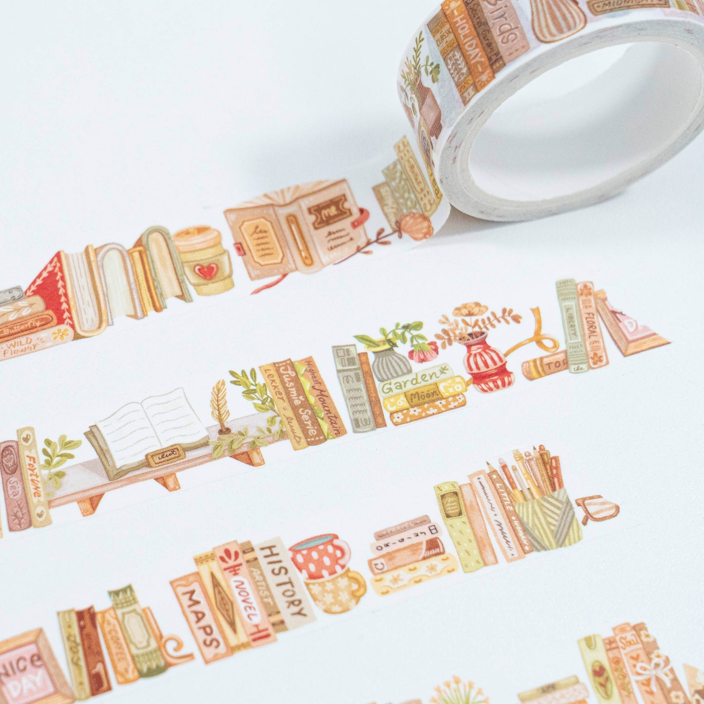 LETTOOn - Heerlijke leestijd - Washi Tape-set - The Dreamer's Bookshop.
