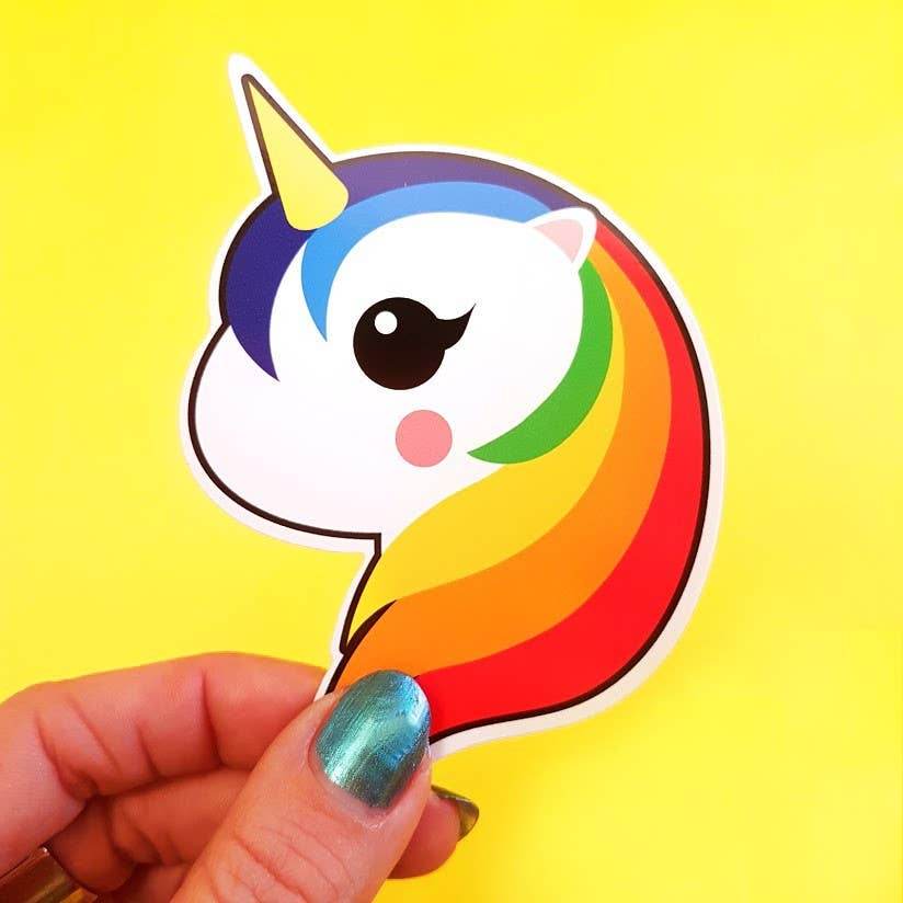 Studio Inktvis - Sticker Unicorn - The Dreamer's Bookshop.