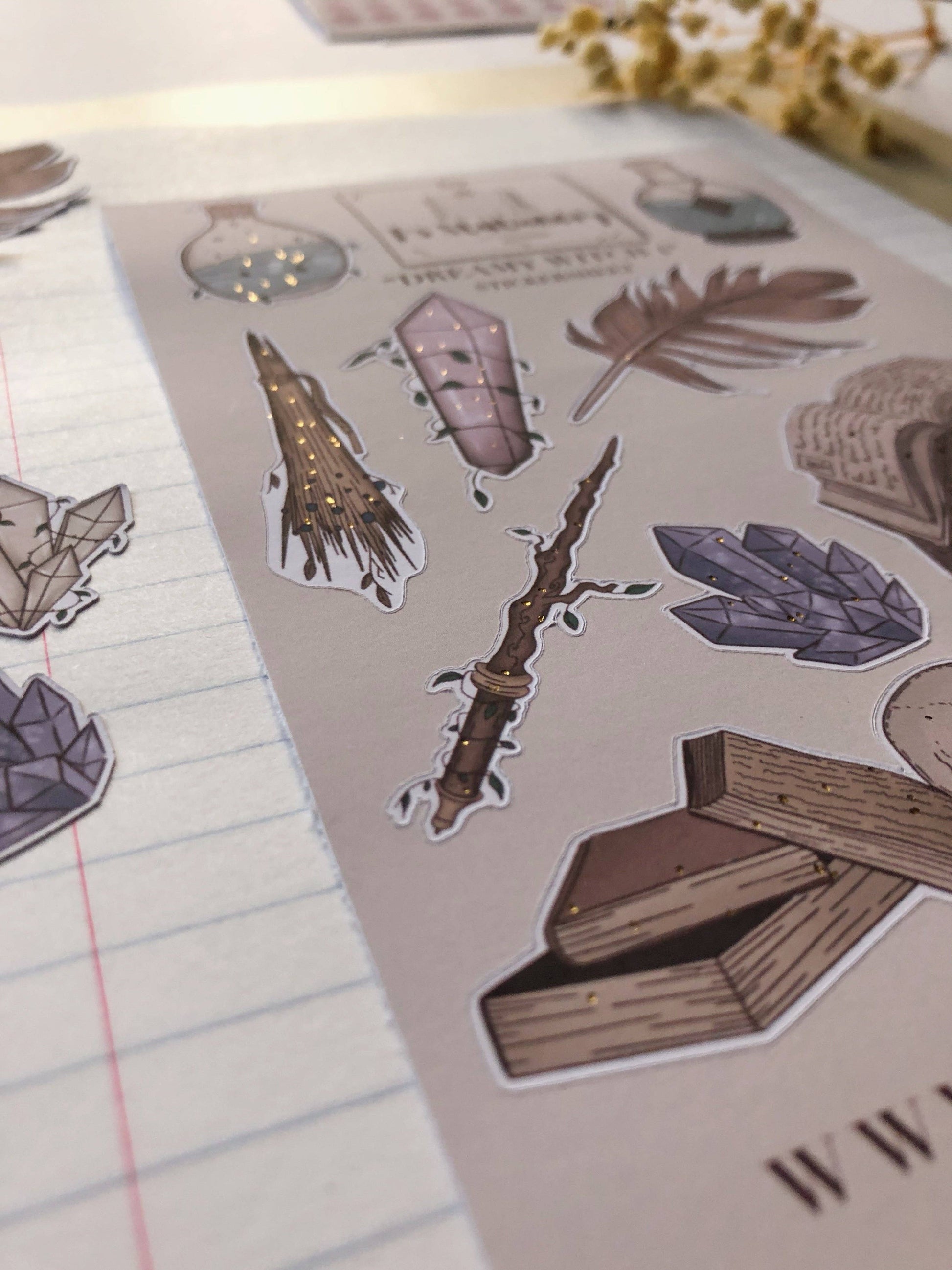 T's Stationery - „Dromerige heks 1" - The Dreamer's Bookshop.