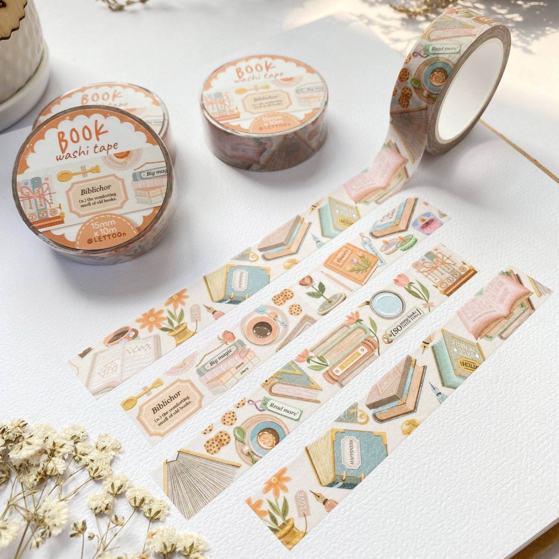 LETTOOn - Washi Tape - Boek - The Dreamer's Bookshop.