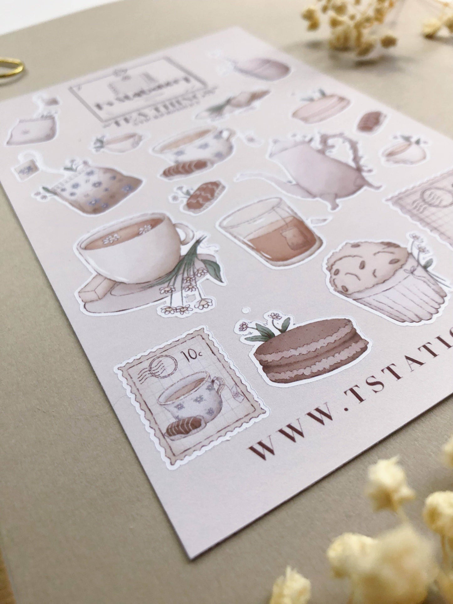 T's Stationery - „Theedingen” - The Dreamer's Bookshop.