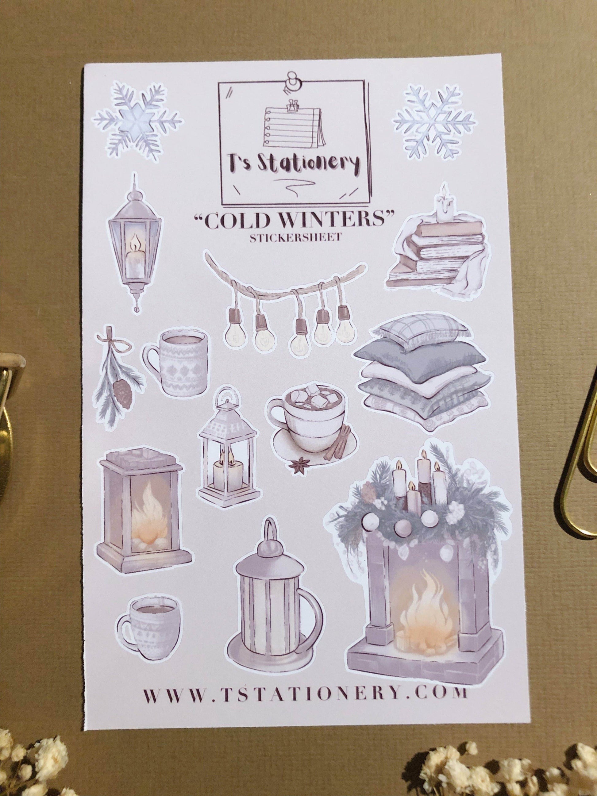 T's Stationery - „Koude winters” - The Dreamer's Bookshop.