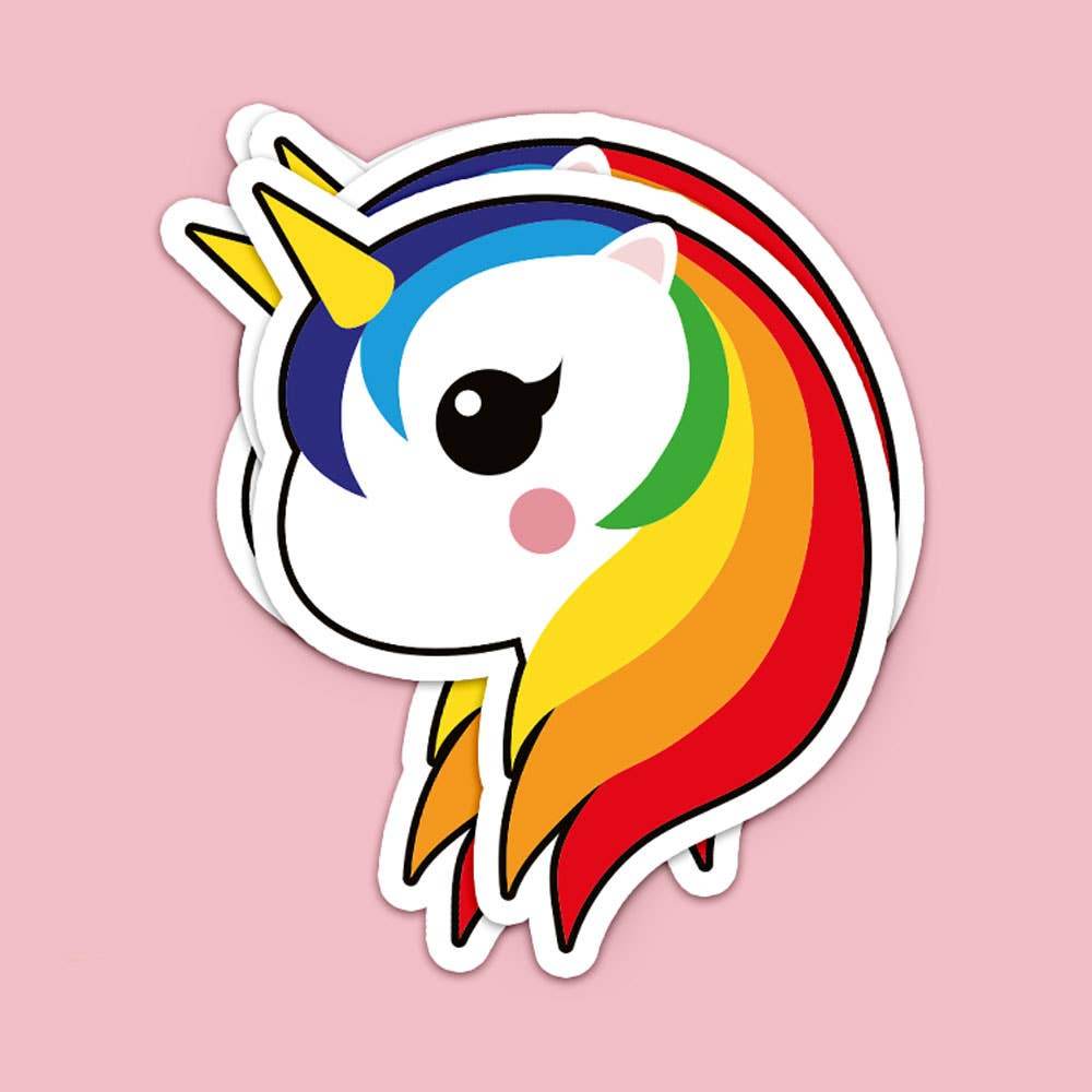 Studio Inktvis - Sticker Unicorn - The Dreamer's Bookshop.